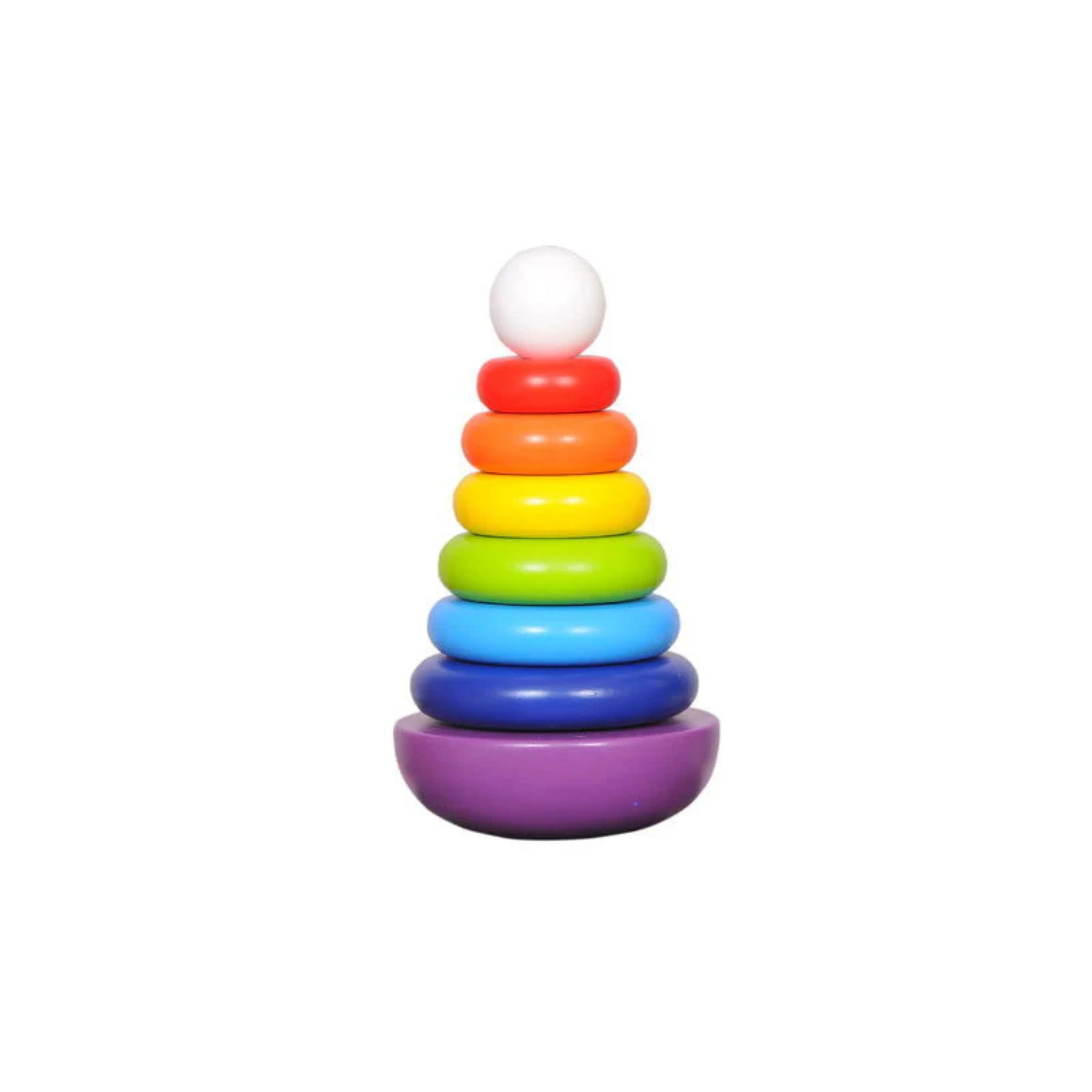 Montessori Wooden Ring Stacker