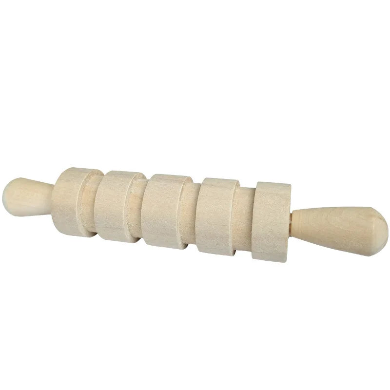 12pcs  Wooden Playdough Tool Kit