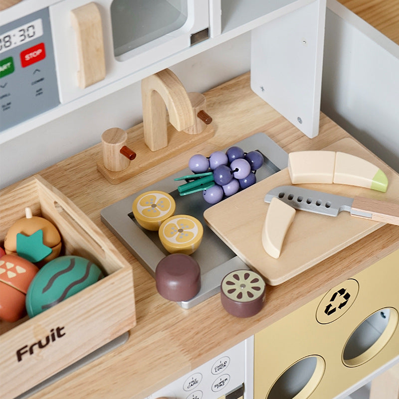 Wooden Montessori Pretend Play Food Sets