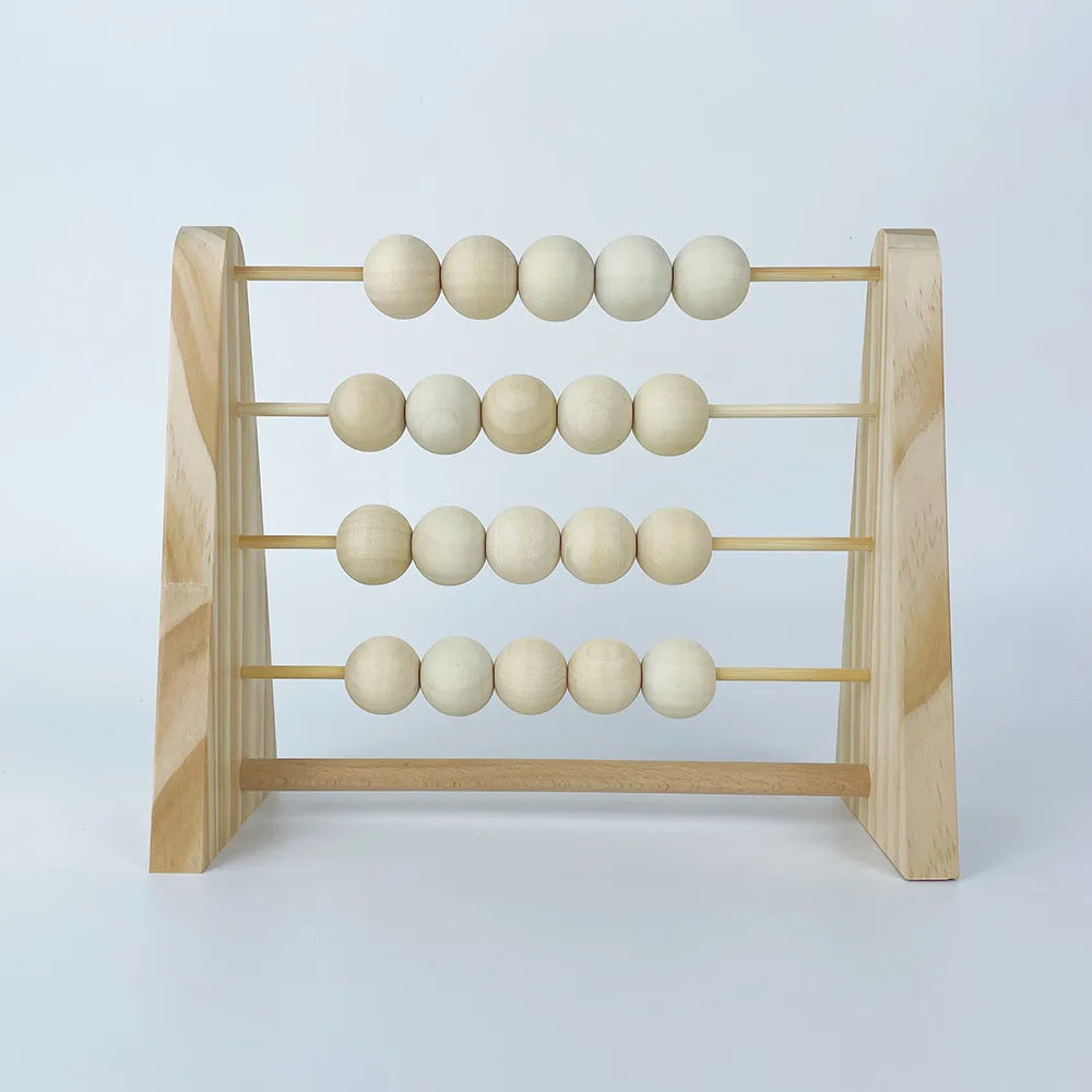 Wooden Bead Counter Educational Toy