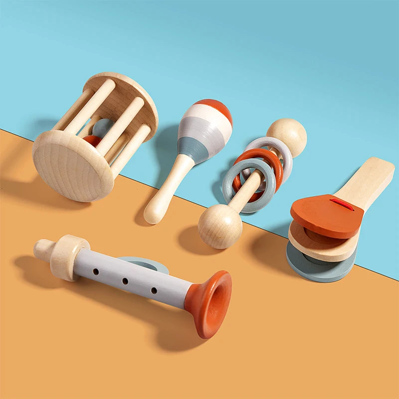 5Pcs Baby Musical Instrument Set