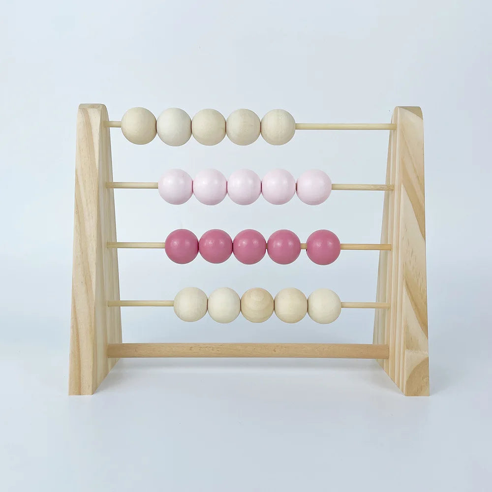 Wooden Bead Counter Educational Toy