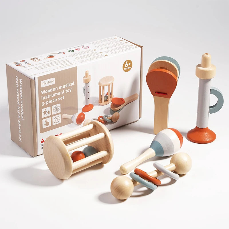 5Pcs Baby Musical Instrument Set