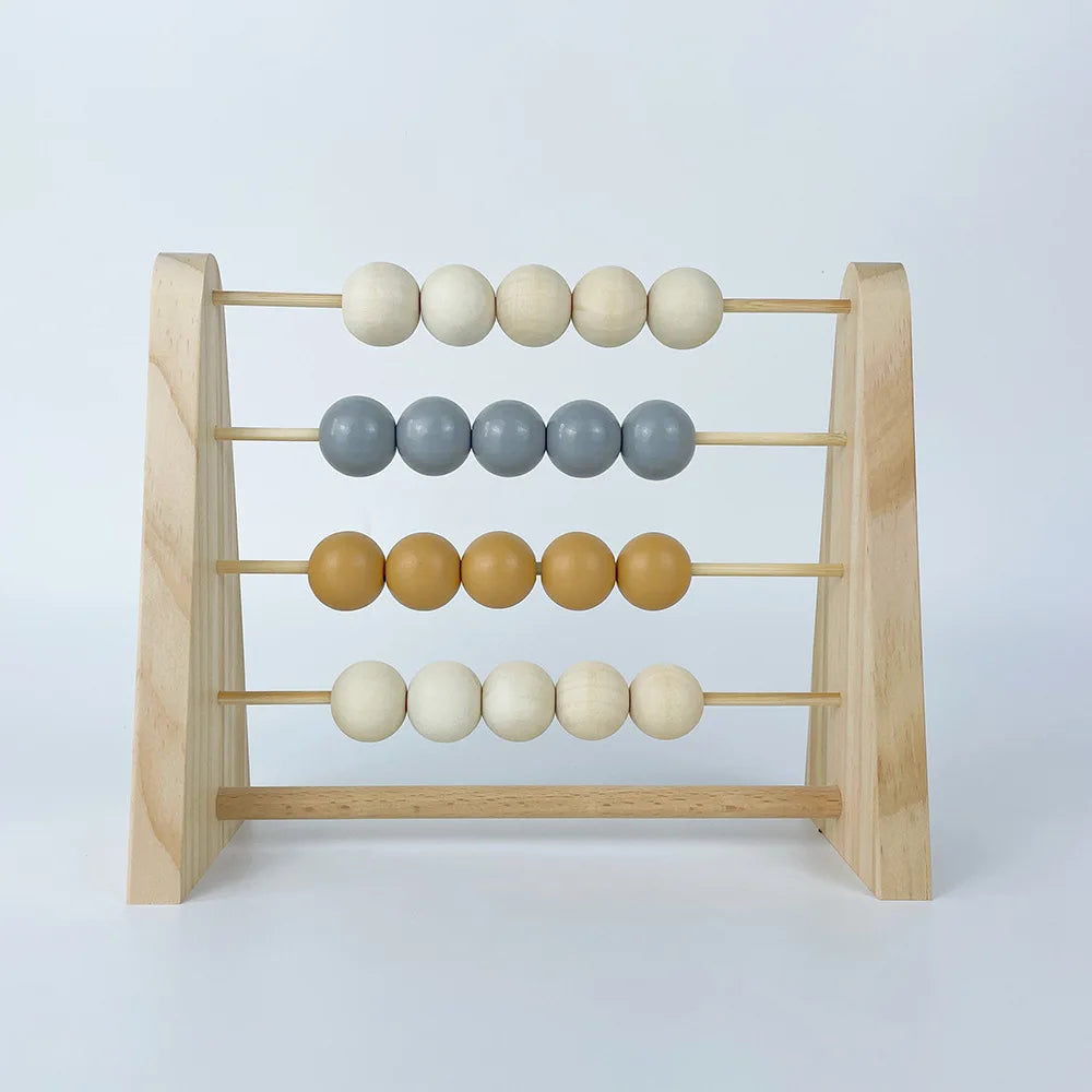 Wooden Bead Counter Educational Toy