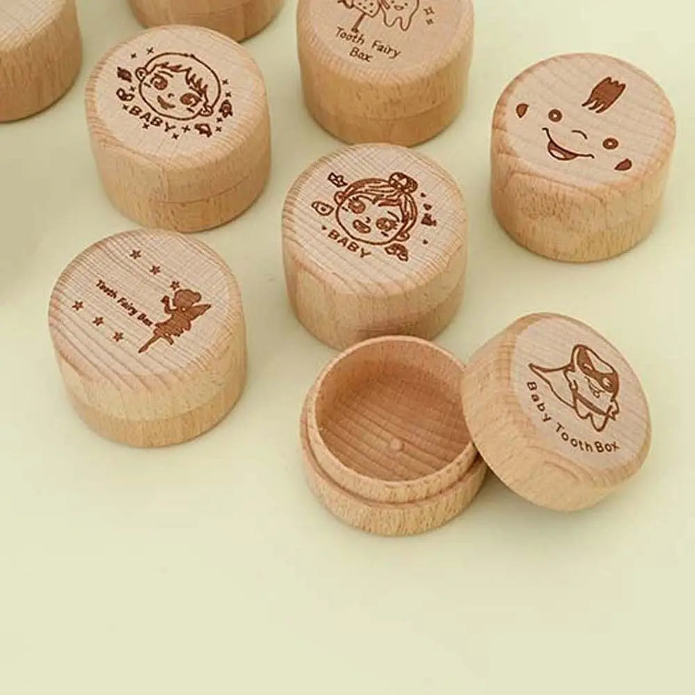 Wooden Tooth Fairy Box
