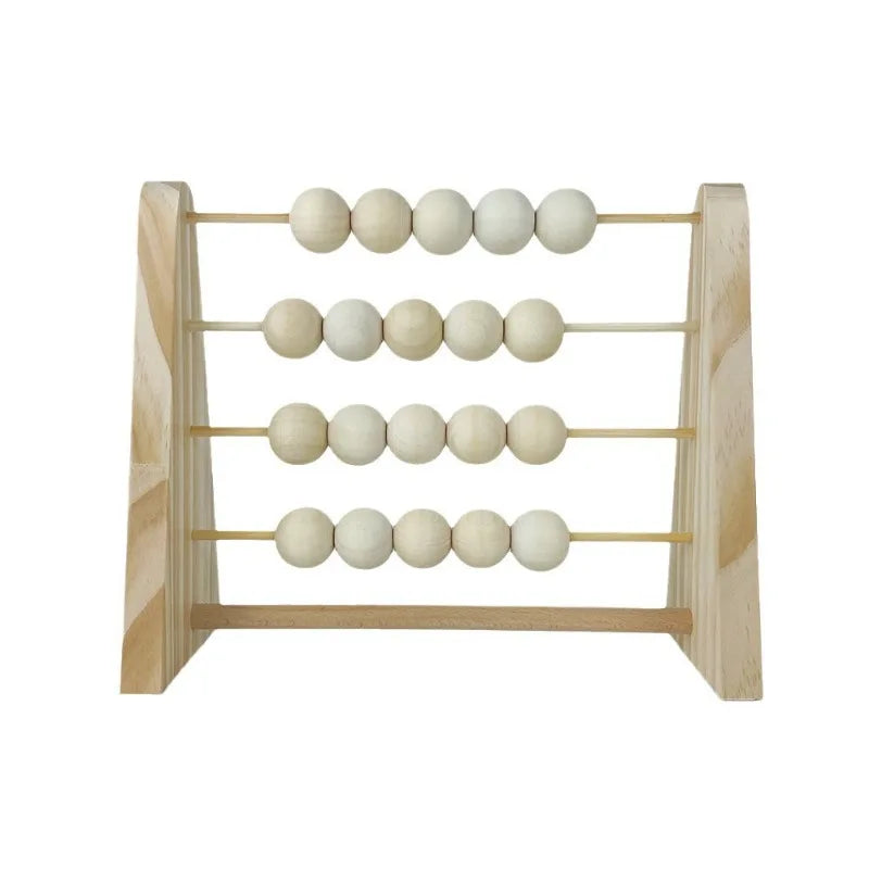 Wooden Bead Counter Educational Toy