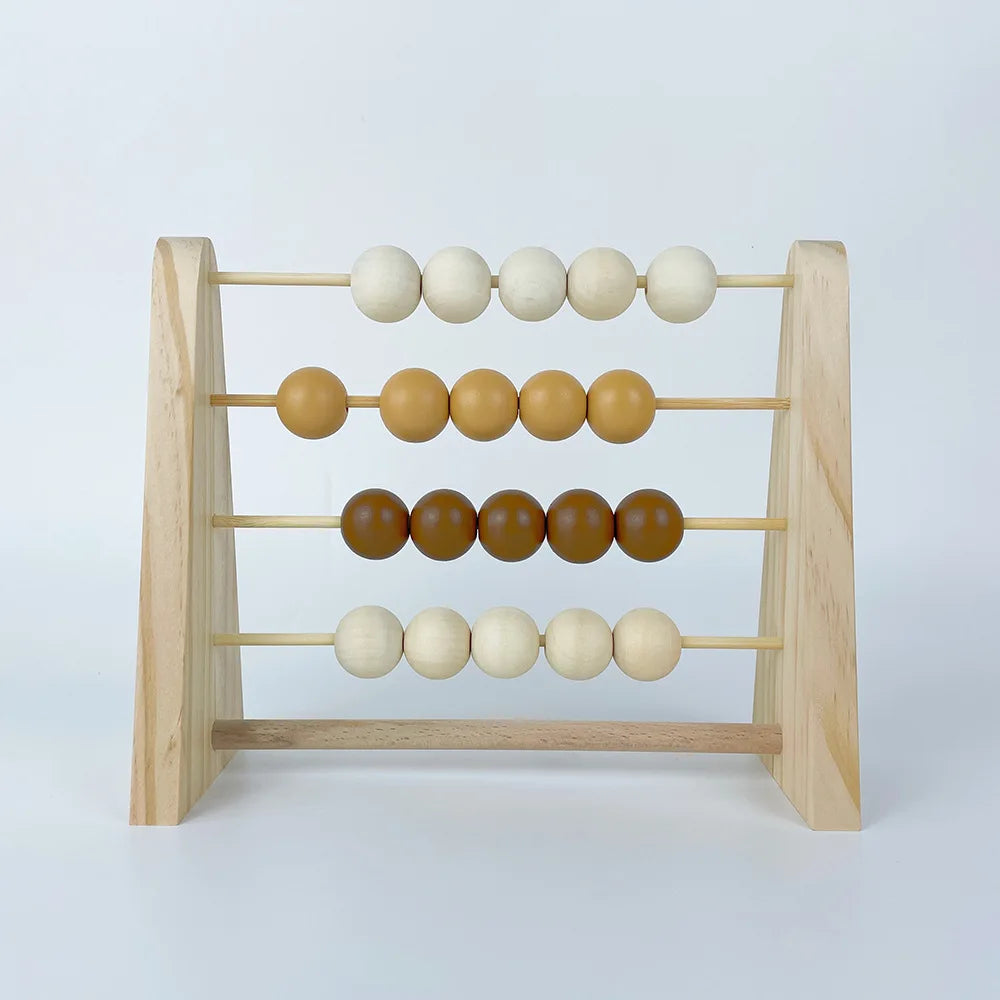 Wooden Bead Counter Educational Toy