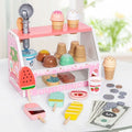 Wooden Ice-Cream Stall Play Set