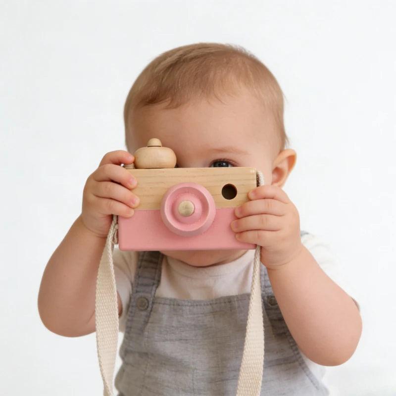 Wooden Toy Camera
