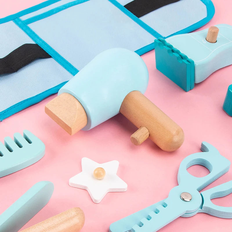 Wooden Hairdresser Play Set